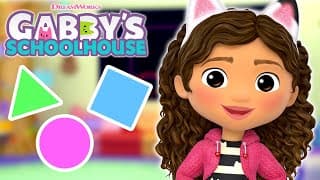 Can You Find Shapes with Gabby Learning Shapes for Kids | GABBY'S SCHOOLHOUSE