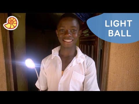 The Soccket, an energy-generating soccer ball that turns into a lamp