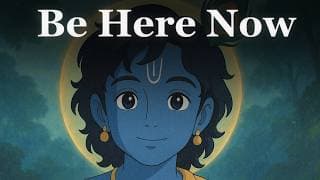 How to Be in the Present Moment: A Lesson from the Bhagavad Gita