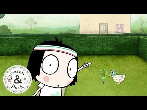 Tennis, Tennis, Tennis - Quacky Flappy Clips - Sarah and Duck