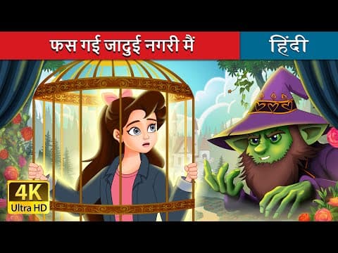 फस गई जादुई नगरी मैं | Stuck in Fairyland in Hindi | ‪@HindiFairyTales‬