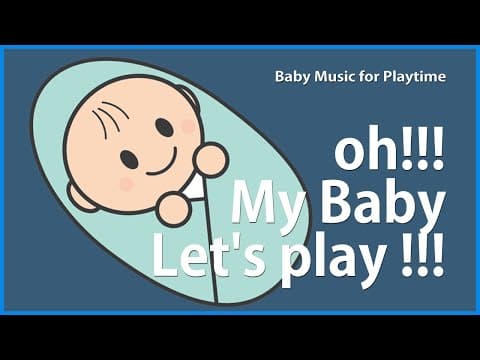 Baby Music for Playtime Newborn & Fetus brain development. move in mom's belly womb. fetus baby kick