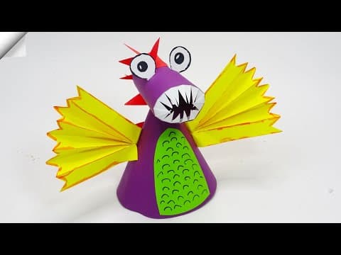 symbol 2024 Paper DRAGON | Easy paper craft