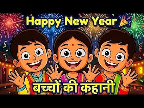 Happy New Year 2026 🎉 | बच्चों की जादुई कहानी | Sunday Special 🔥🔥| #happynewyear #moralstory