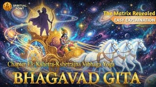Bhagavad Gita Chapter 13: Kshetra-Kshetrajna Vibhaga Yoga (Nature, the Enjoyer, and Consciousness)