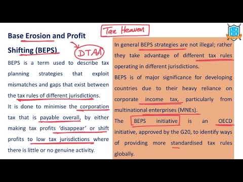What is BEPS ? || Base Erosion and Profit Shifting అంటే ఏమిటి?