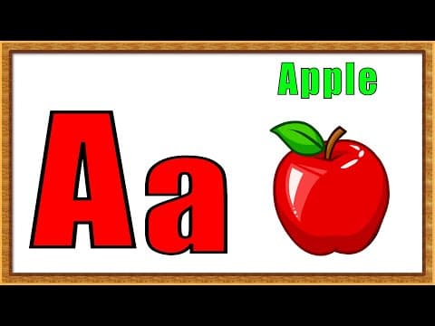 Alphabets with phonics - learn abc for preschool - kids learning