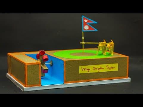 Science Projects | Traditional Irrigation System