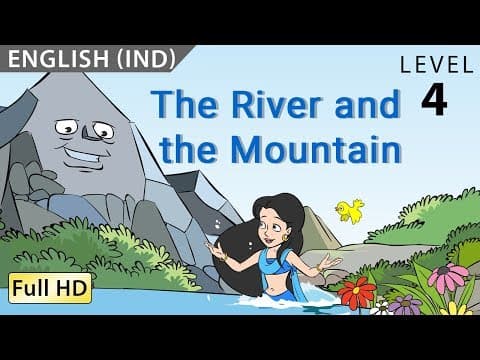 The River and the Mountain : Learn English (IND) with subtitles - Story for Children