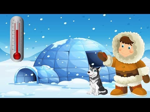 This is how an igloo works and keeps you warm