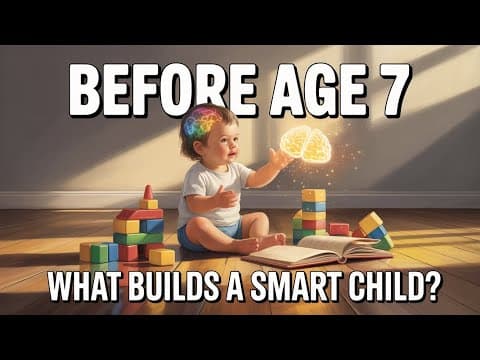 BEFORE AGE 7: What Builds A Smart Child