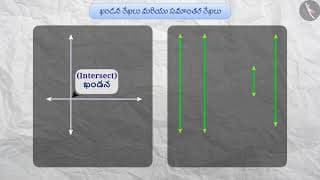 ఖండన రేఖలు సమాంతర రేఖలు | Part 1/1 | Intersecting and Parallel Lines