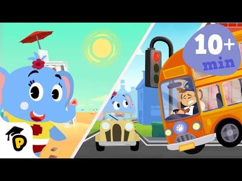 Safety Rules on the Road and at the Beach | Safety Tips | Kids Learning Cartoon | Dr. Panda TotoTime