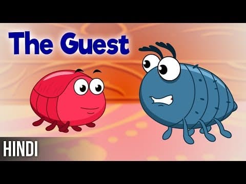 जूं और कीड़ा -The Guest | Panchatantra Tales in Hindi | MagicBox Hindi