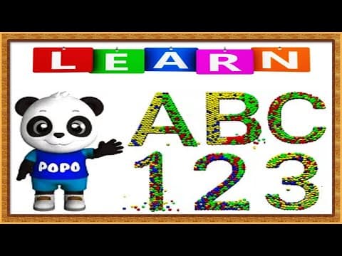 Kids Learning Videos For Kids-Learn Alphabets And Numbers-Learn ABC For Kids-Learn Numbers