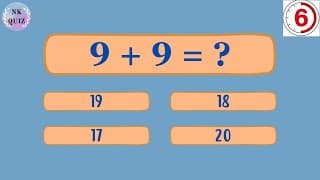 Addition Quiz | Maths Addition Quiz One Digit Sheet 1