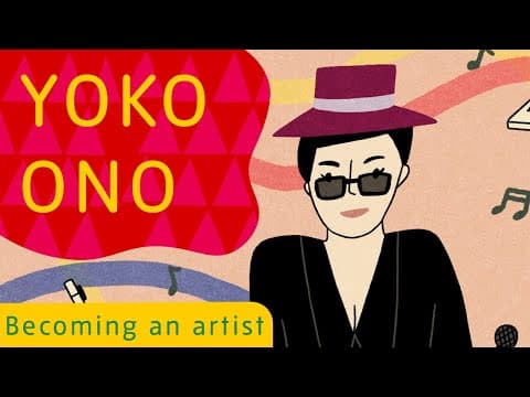 How did Yoko Ono become a conceptual artist