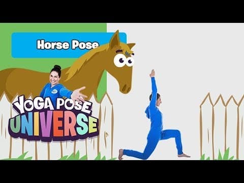 Horse Pose | Yoga Pose Universe