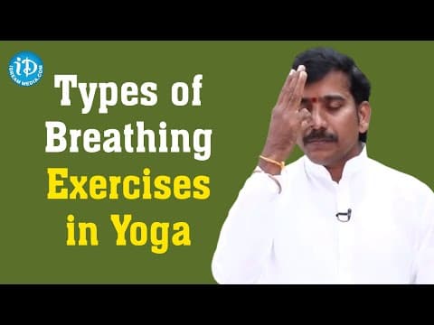 Types of Breathing Exercises in Yoga - Yoga & Pranayama Guruji Raghu | iDream Movies