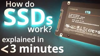 How do SSDs Work|How to fit Three WEEKS of TV in a microchip