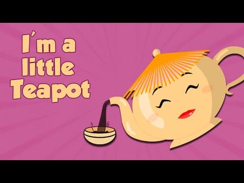 I'm a Little Teapot | English Nursery Rhymes For Kids | Learn Series For Kids | Rajshri Kids