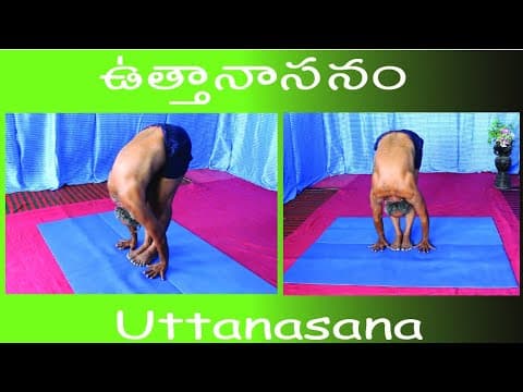 Uttanasana by Kuppi Reddy
