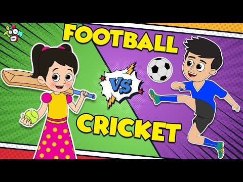 Cricket VS Football | Gattu's IPL Match | Hindi Stories | Hindi Cartoon | कार्टून | Puntoon Kids