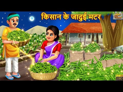 किसान के जादुई मटर