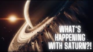 Why Is Saturn Losing Its Rings