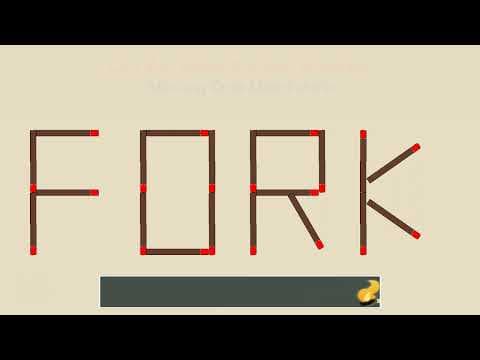 Can you make another word from the existing one? | Matchstick Word Puzzles #127 | Brain Teaser