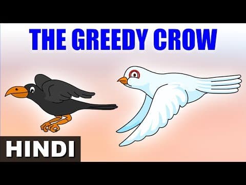 लालची कौआ-The Greedy Crow | Jataka Tales for Kids | Hindi Stories for Kids | Magicbox Hindi