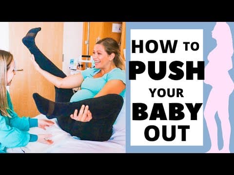 How to push during labor-best positions to push baby out!