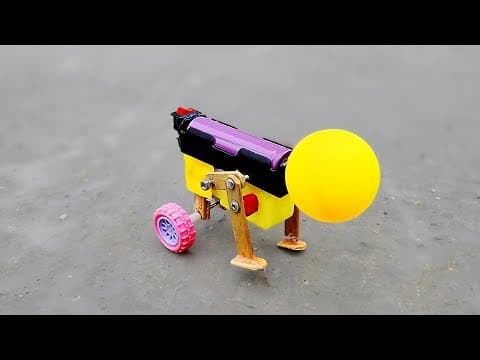 How to make a mini walking robot | DIY robot | Science project