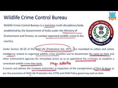 What is WildLife Crime Control Bureau ?| WildLife Crime Control Bureau అంటే ఏమిటి?