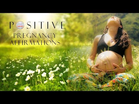 positive pregnancy affirmations-pregnancy music meditation