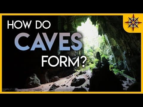 How do caves form?