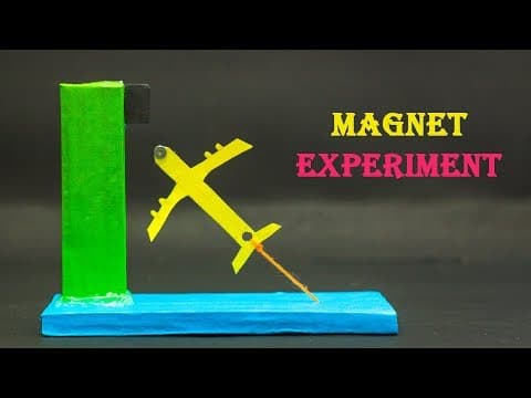 Amazing Experiment With Magnet | School Science Projects