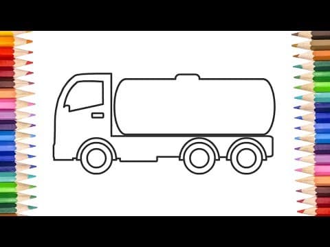 Water tank drawing video - water tank drawing step by step easy method - drawing telugu & hindi