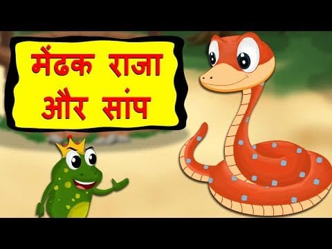 मेंदक राजा और सांप | Frog King And Snake Story | Panchatantra Kahaniya | Hindi Kahani