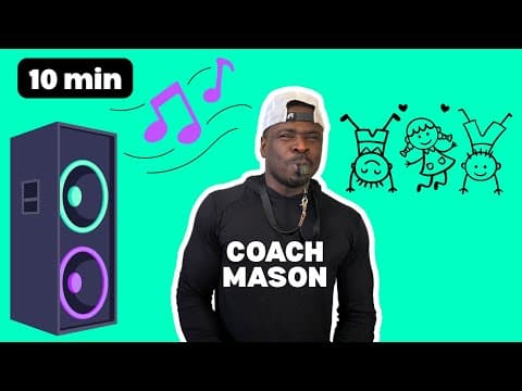 10-Minute Dance Party Workout for Kids | Burn Energy Fast So Parents Get a Break