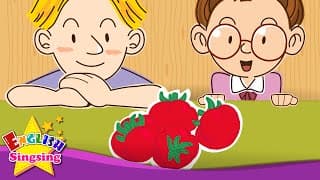 How many tomatoes? banana? (Counting Fruits) - Kids Rap with lyrics - English song