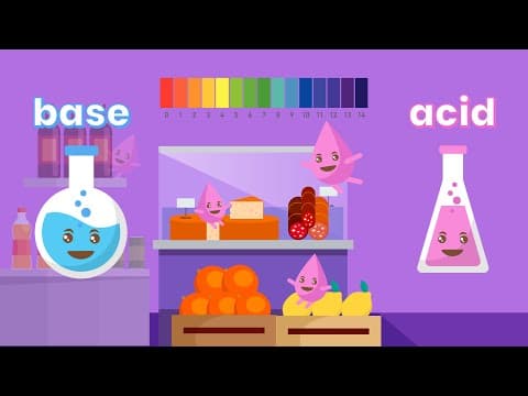 Chemistry Lesson | pH | Acid & Base Explained | Science for Kids
