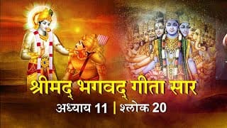 भगवद गीता सार अध्याय11 श्लोक 20 with lyrics| Bhagawad Geeta Saar Chap11-Verse 20 |Shailendra Bharti