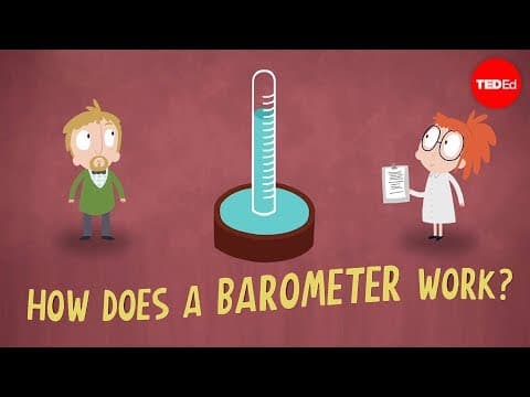 The history of the barometer (and how it works) - Asaf Bar-Yosef - YouTube