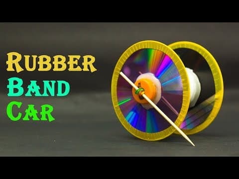 Rubber Band Car | School Science Projects
