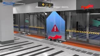 LiDAR Solution for Subway Screen Door Accident Prevention|LiDAR Detection for Subway Safety