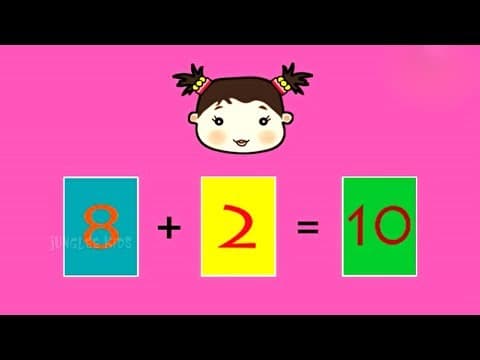 Math fun with ria 21 - making numbers with cards - fun math games for kids