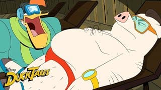 Launchpad Gets Ice Fever | DuckTales | Disney XD