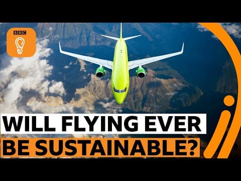 Can planes be made greener? | BBC Ideas