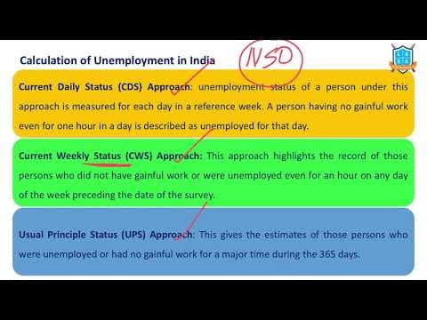 What is Calculation of Unemployment ? || Calculation of Unemployment అంటే ఏమిటి?